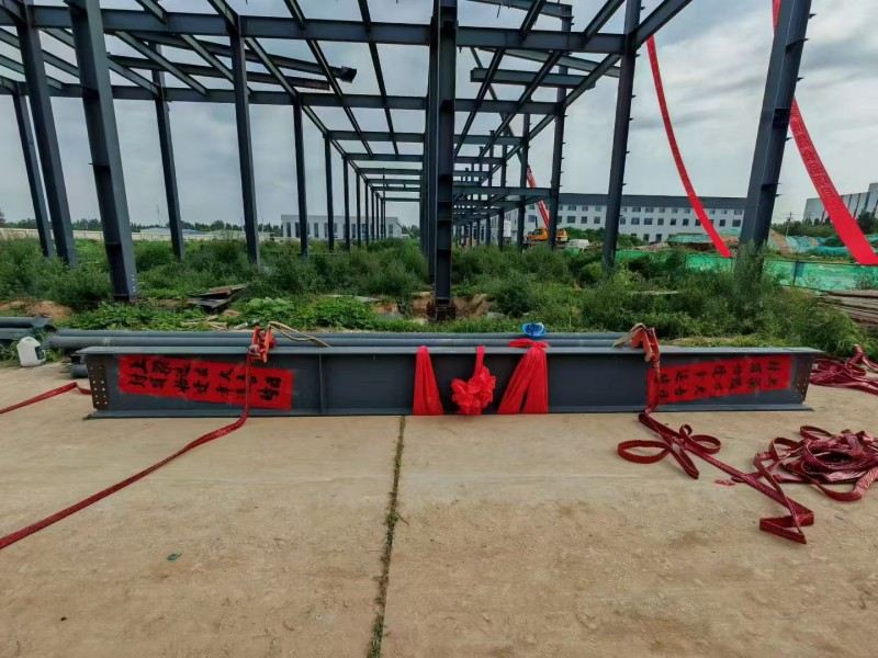 Yongcheng Xingye Steel Construction Company ускорена конструкция на Hebei Bosheng Food Workshop